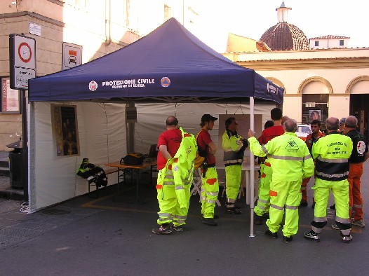 stand della protezione civile