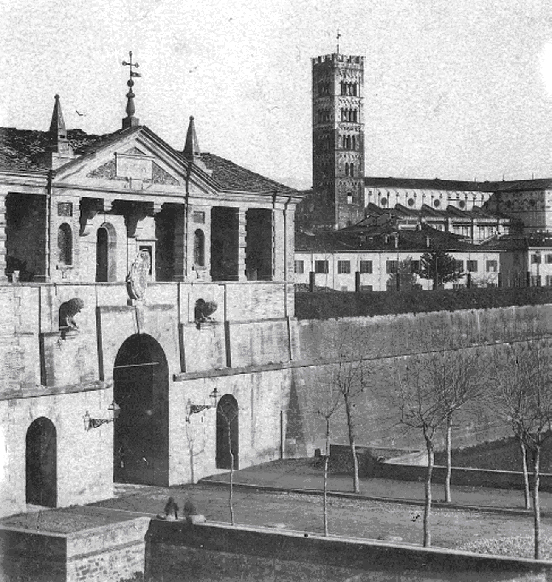 Particolare - Porta San Pietro nel 1872